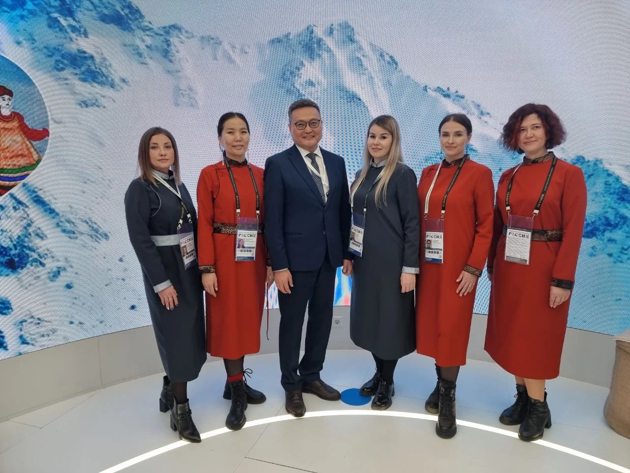 Стенд Бурятии на выставке «Россия»
