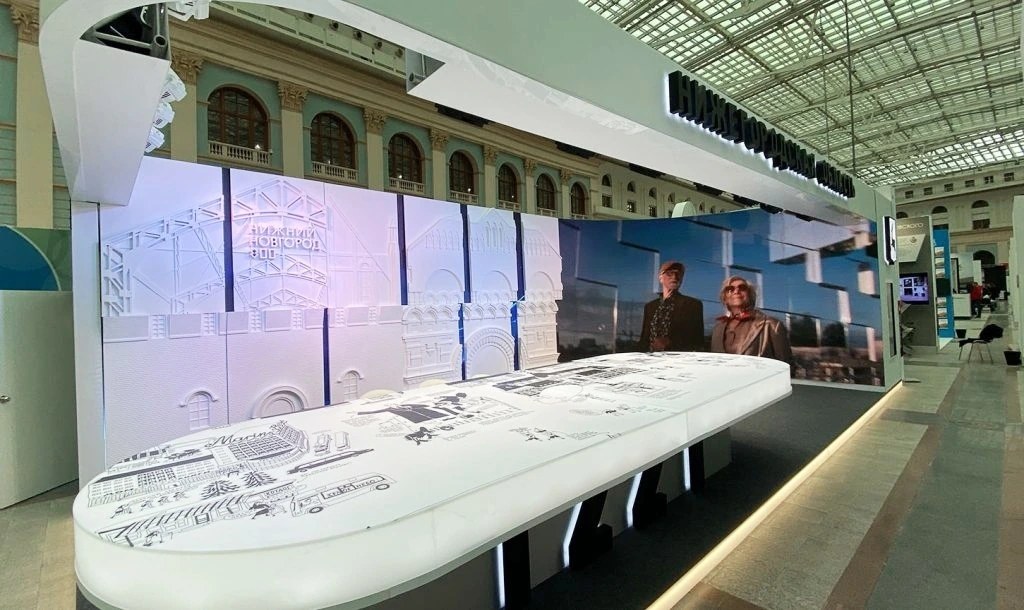 Стенд Нижегородской области на «Зодчестве — 2021»